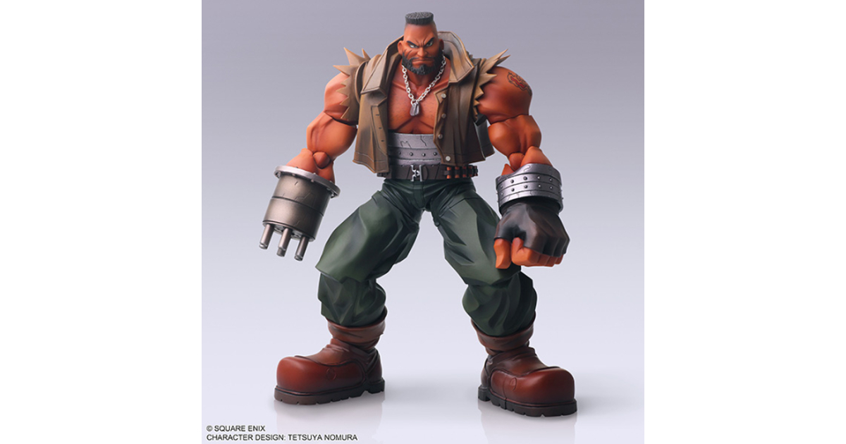 FF7】BRING ARTS バレット・ウォーレスのフィギュアを予約できる