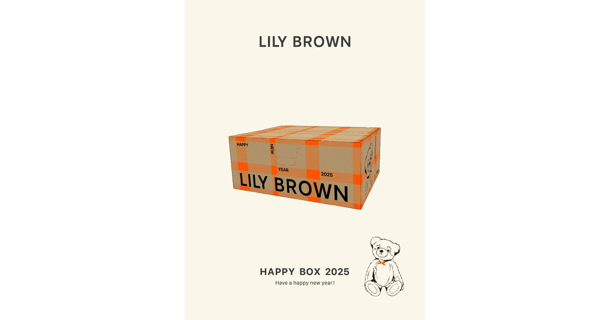 免運] 福袋LILY BROWN 2025年HAPPY BOX