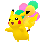 ピカチュウそらをとぶピカチュウの画像