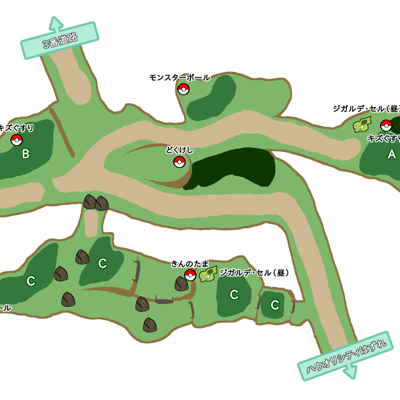 サンムーン 1番道路 のマップ 出現する野生のポケモン アイテムまとめ ポケモンsm 攻略大百科