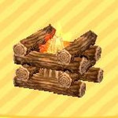 キャンプファイアの画像