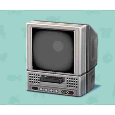 ビデオつきテレビの画像