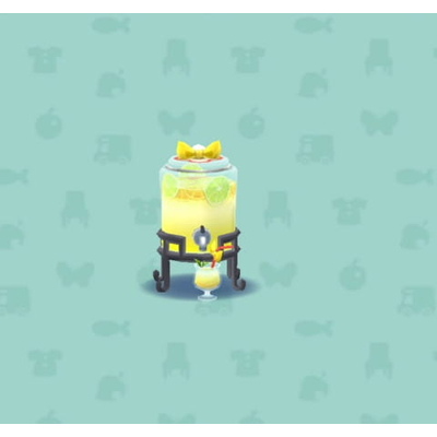 レモンのドリンクサーバーの画像