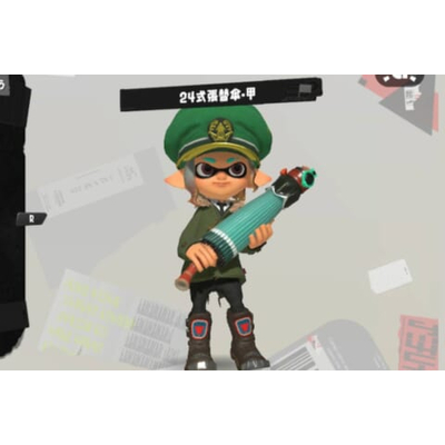 24式張替傘・甲の性能とおすすめギアパワー構成・立ち回りの画像