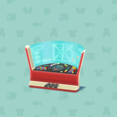 キャプテンのモニターの画像