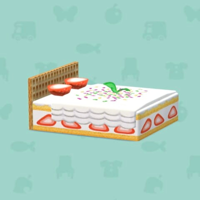 おかしのベッドの画像