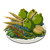 山盛焼き山菜