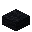 黒色の羊毛のハーフブロック