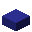 青色のコンクリートのハーフブロック