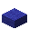 青色の羊毛のハーフブロック