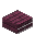 真紅のハーフブロック