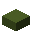 緑色のコンクリートのハーフブロック