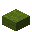 緑色の羊毛のハーフブロック