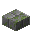苔むした石レンガのハーフブロック