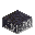 磨かれたブラックストーンのハーフブロック