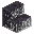 磨かれたブラックストーンの階段