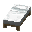白色のベッド