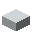 白色のコンクリートのハーフブロック