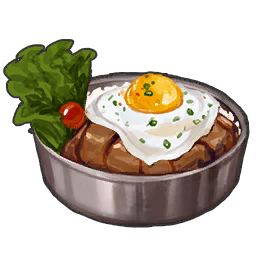 ツノガミのロコモコ