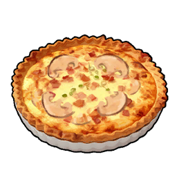 キノコのキッシュ