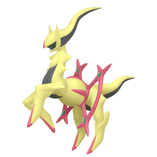 立体ポケモン図鑑　アルセウス(どくタイプ) アルセウス-どくタイプ | ポケツール